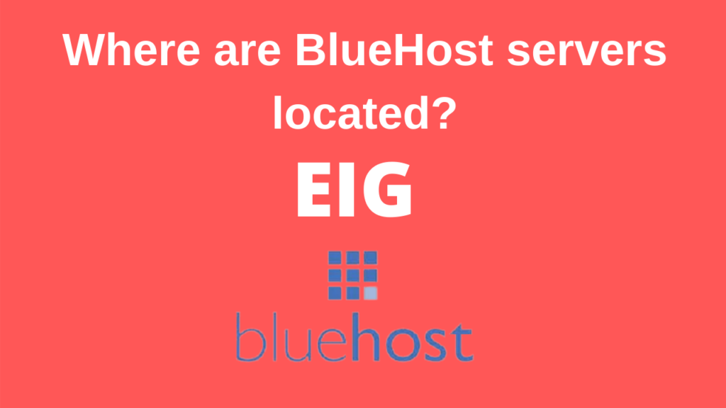 BlueHost servers